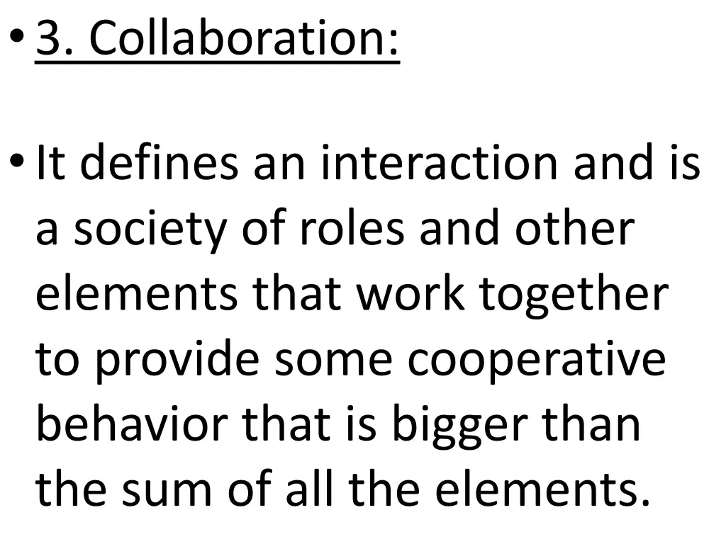 3 collaboration