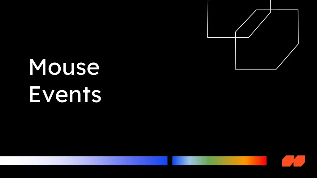 mouse events
