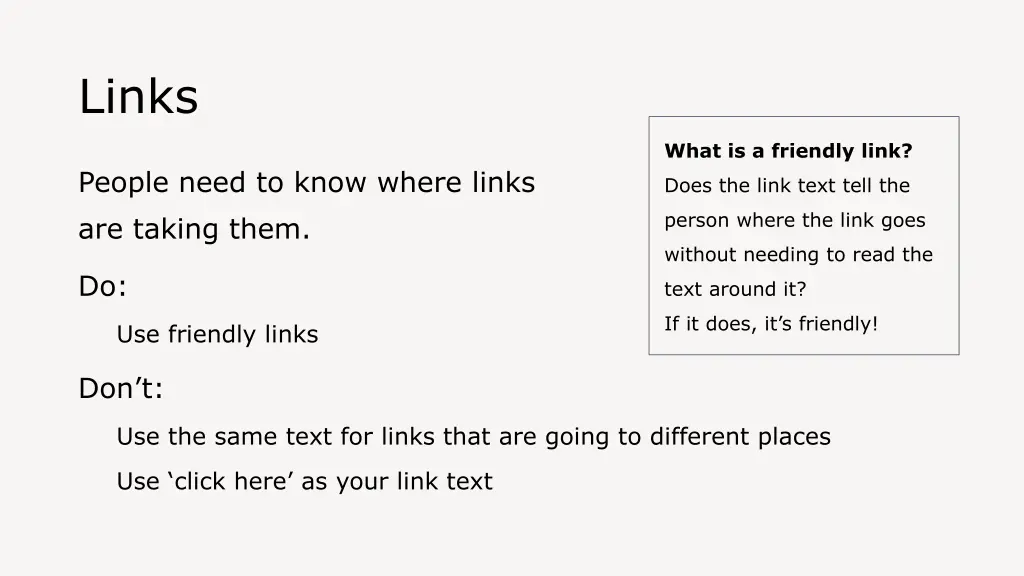 links
