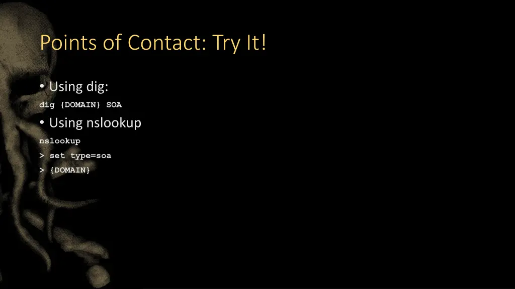 points of contact try it
