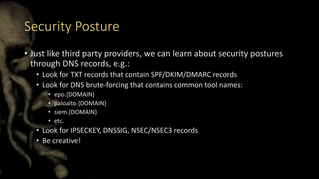 security posture