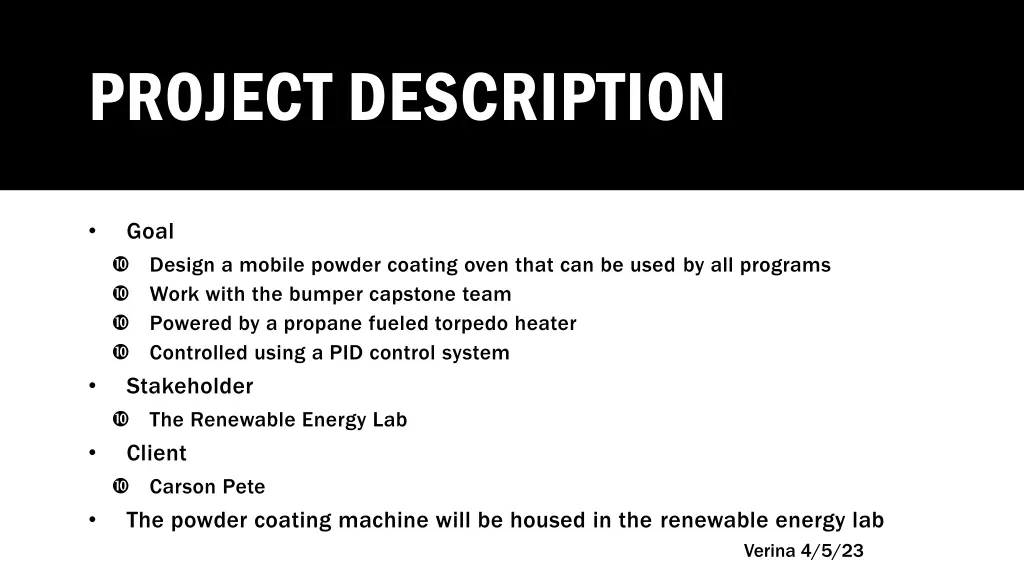 project description
