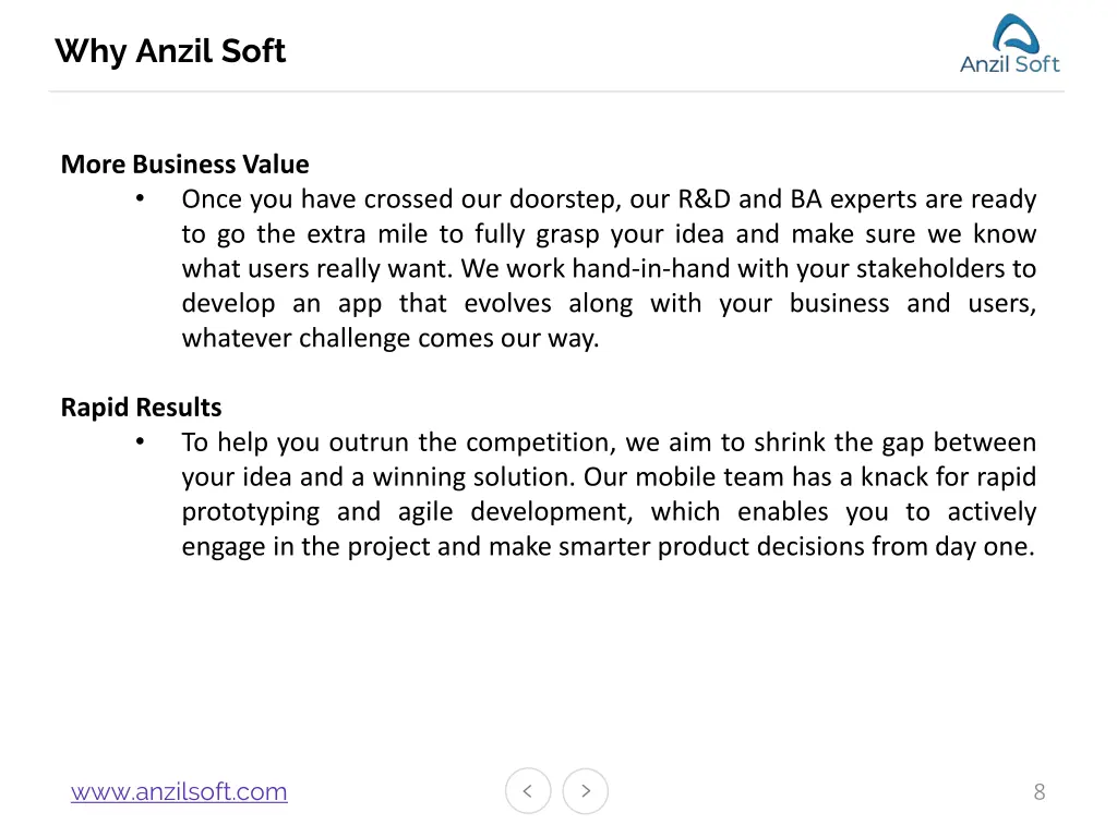 why anzil soft