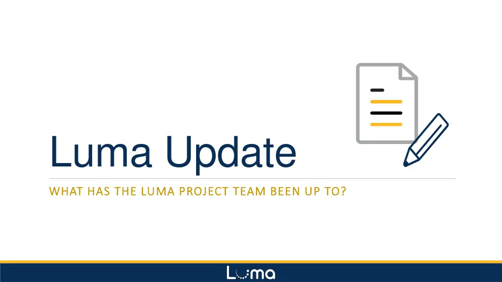 luma update