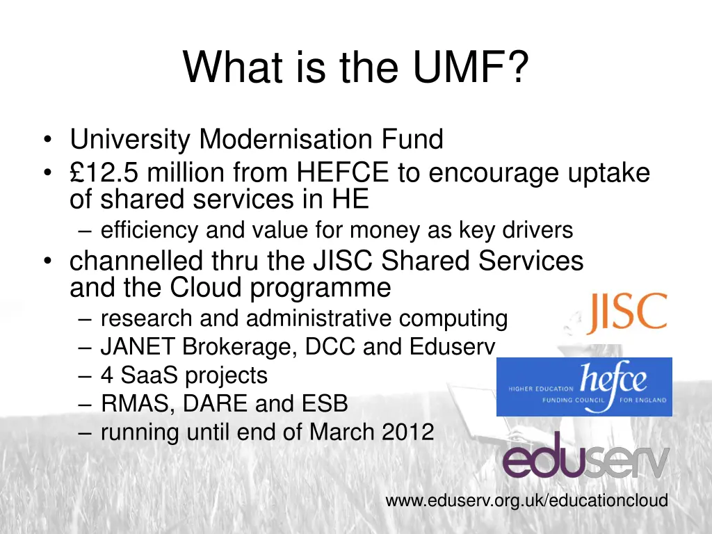 what is the umf