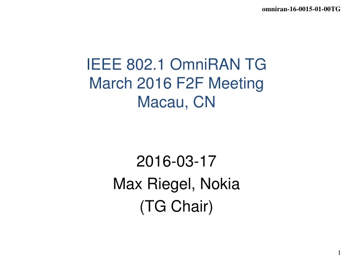 omniran 16 0015 01 00tg
