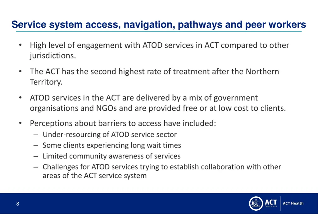 service system access navigation pathways