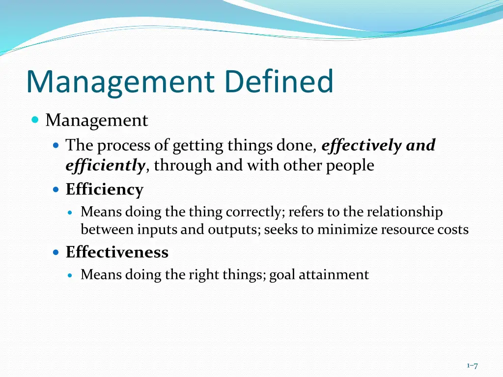 management defined