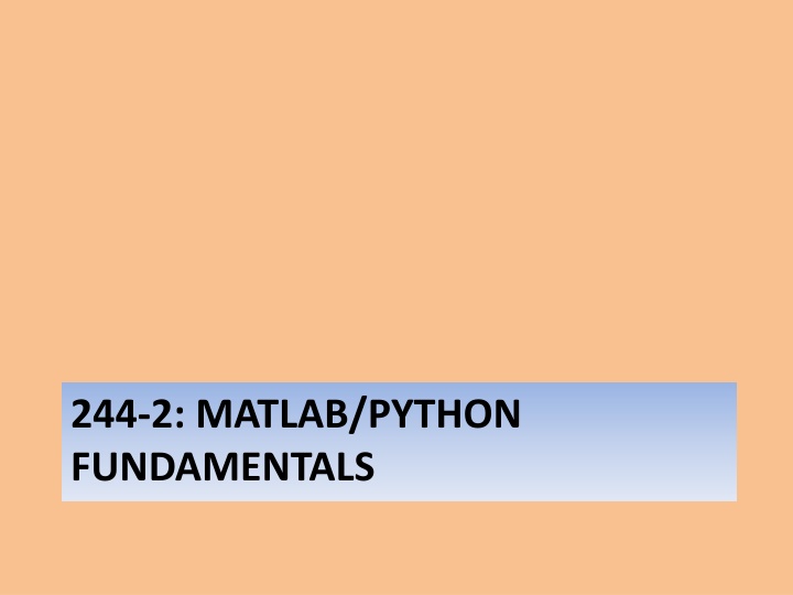 244 2 matlab python fundamentals