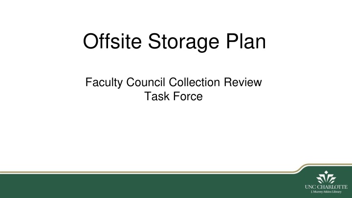 offsite storage plan
