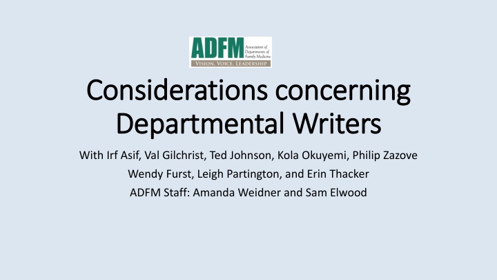considerations concerning considerations