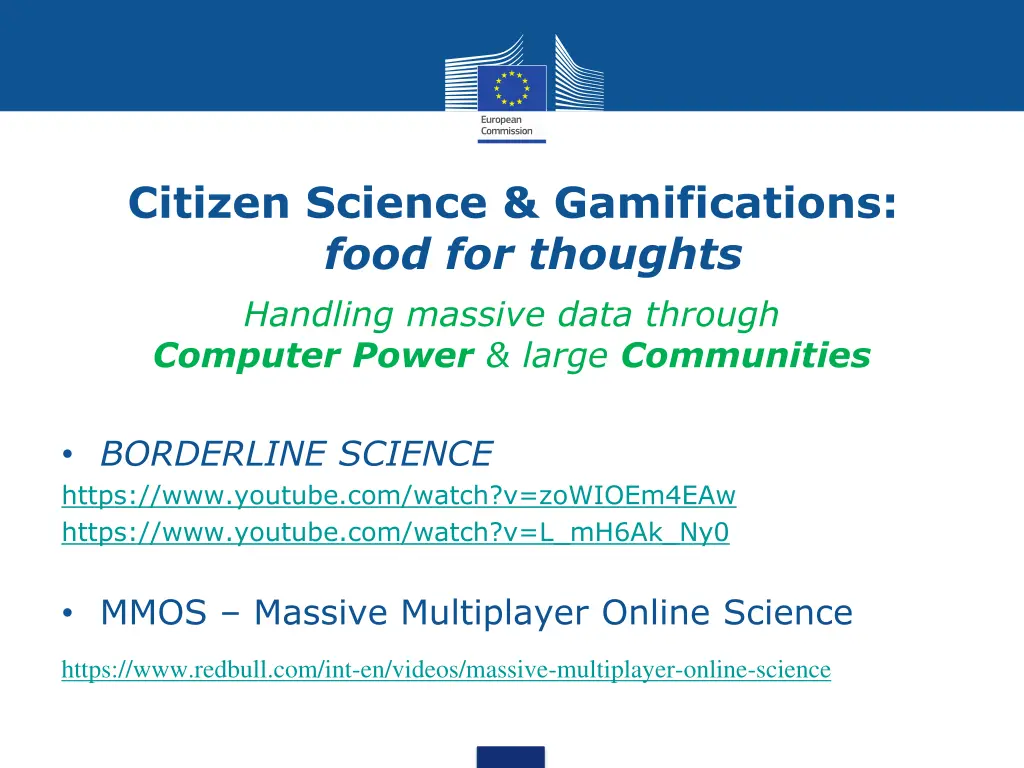 citizen science gamifications food for thoughts