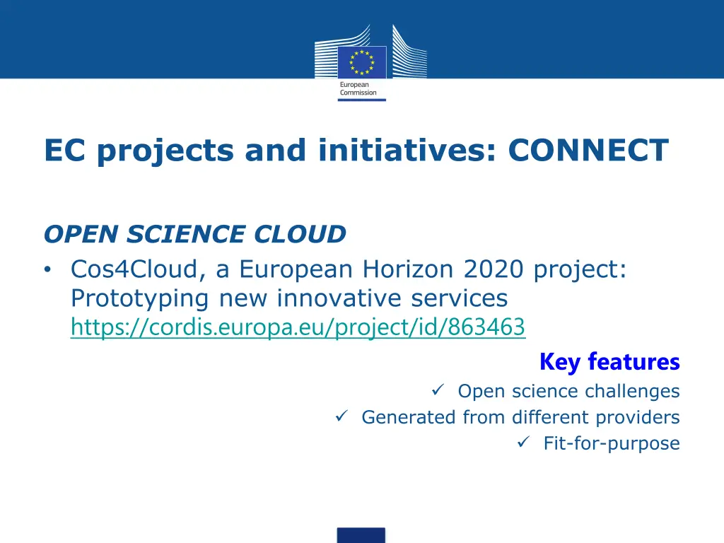 ec projects and initiatives connect