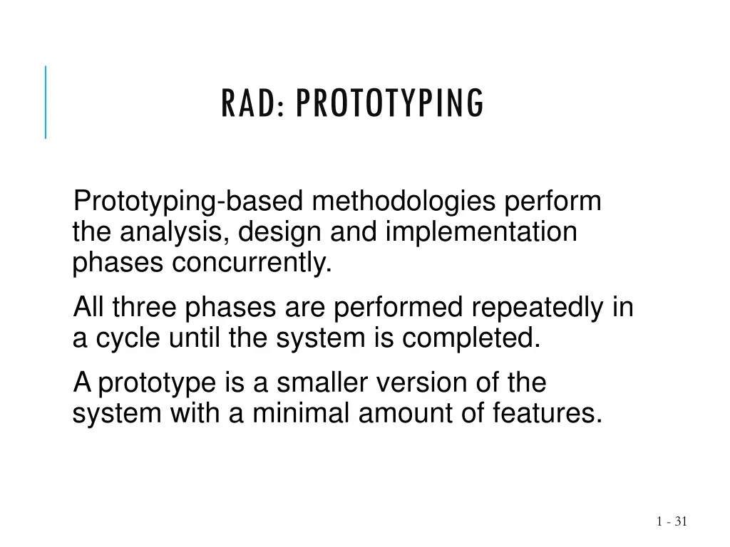 rad prototyping
