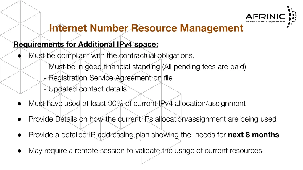 internet number resource management 1