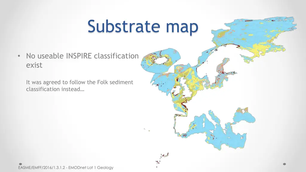 substrate map