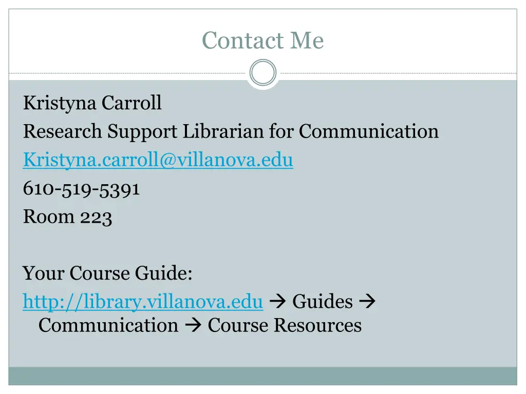 contact me