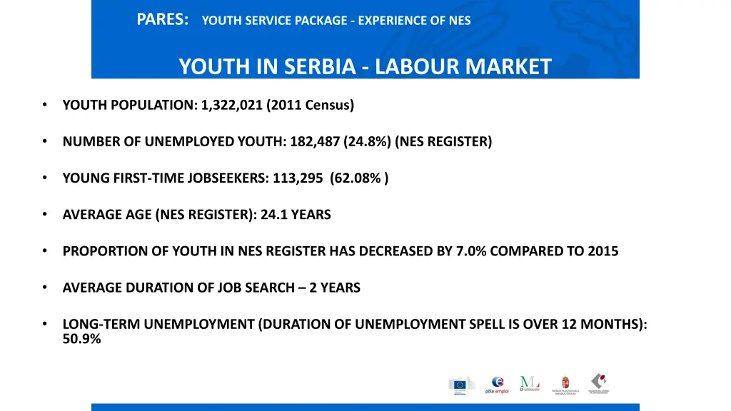 pares youth service package experience of nes 2
