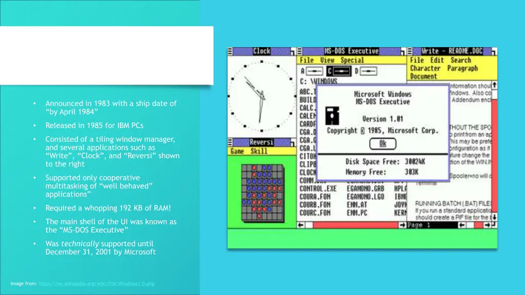 microsoft windows 1 0
