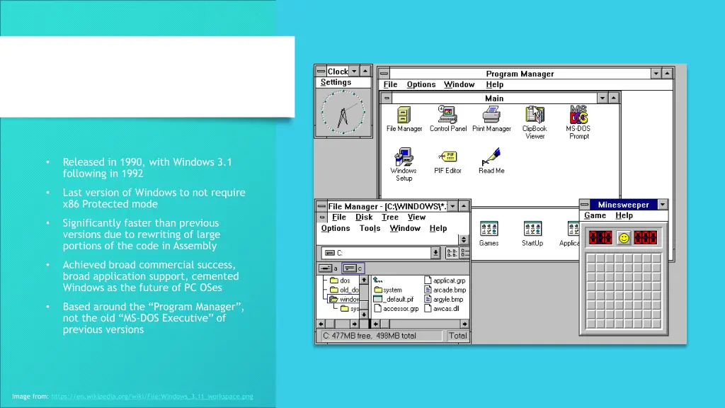 microsoft windows 3 x