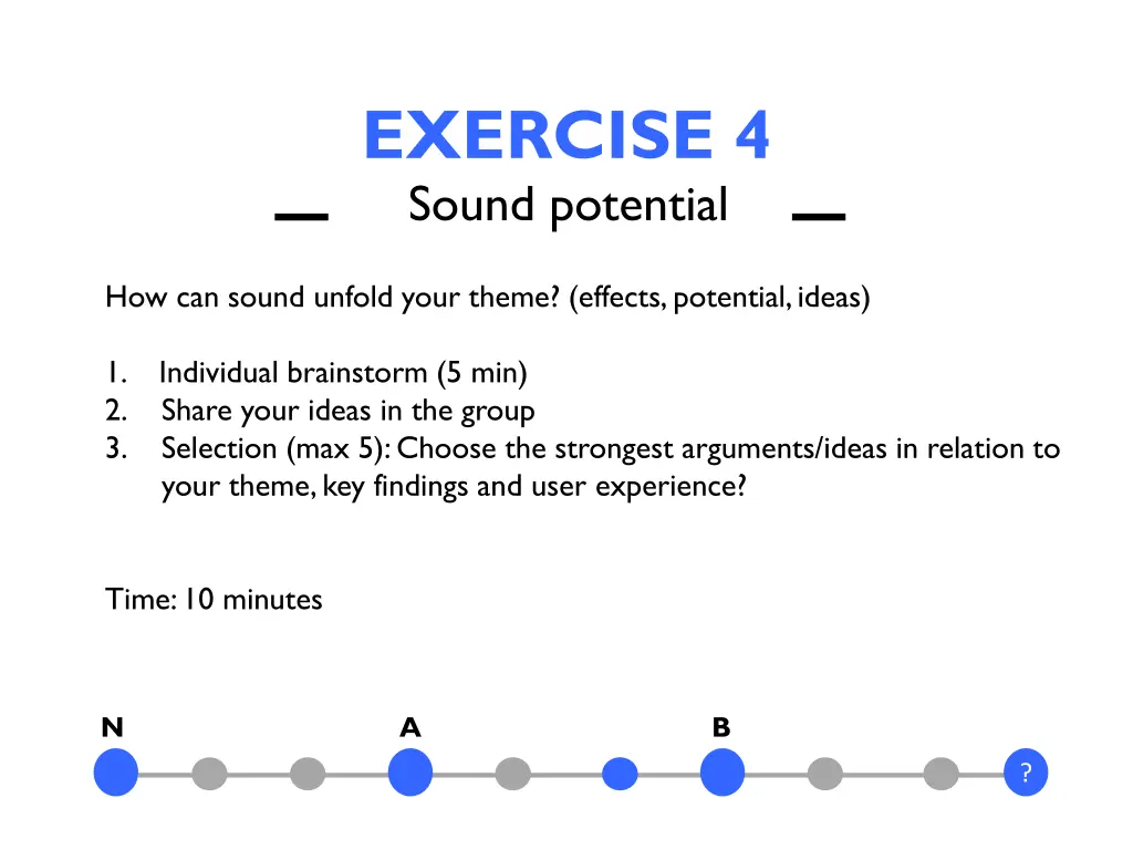 exercise 4 sound potential