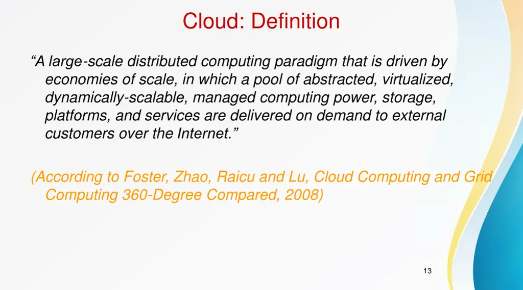 cloud definition