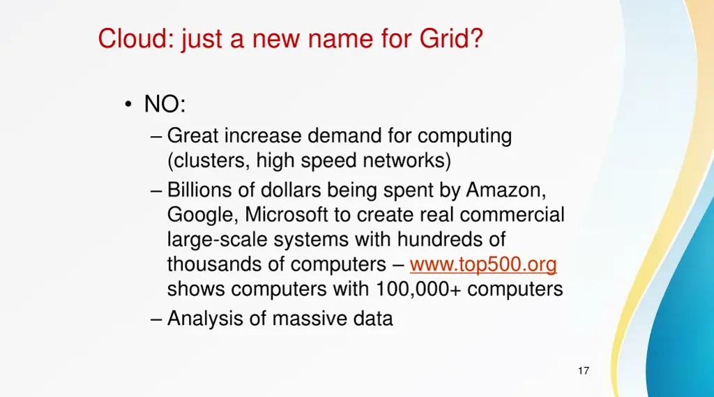 cloud just a new name for grid 1
