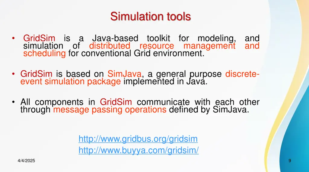 simulation tools 1
