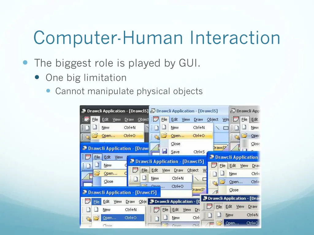 computer human interaction