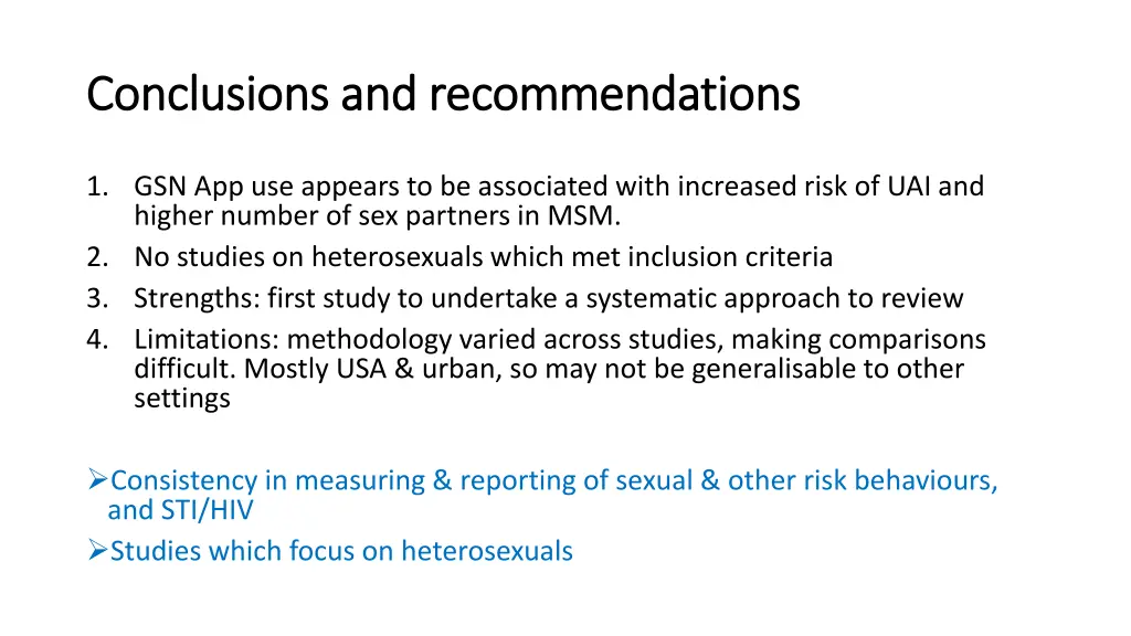 conclusions and recommendations conclusions 1