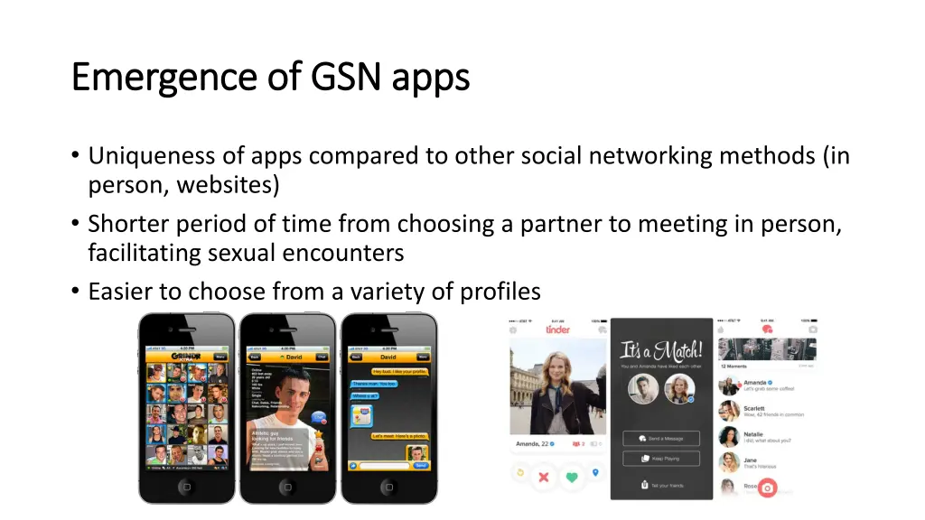emergence of gsn apps emergence of gsn apps