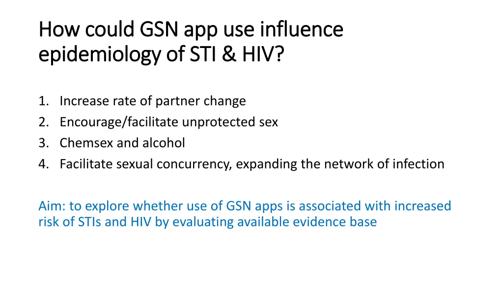 how could gsn app use influence how could 1