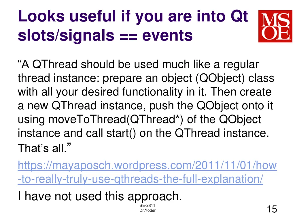 looks useful if you are into qt slots signals
