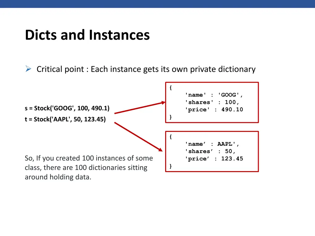 dicts and instances 1