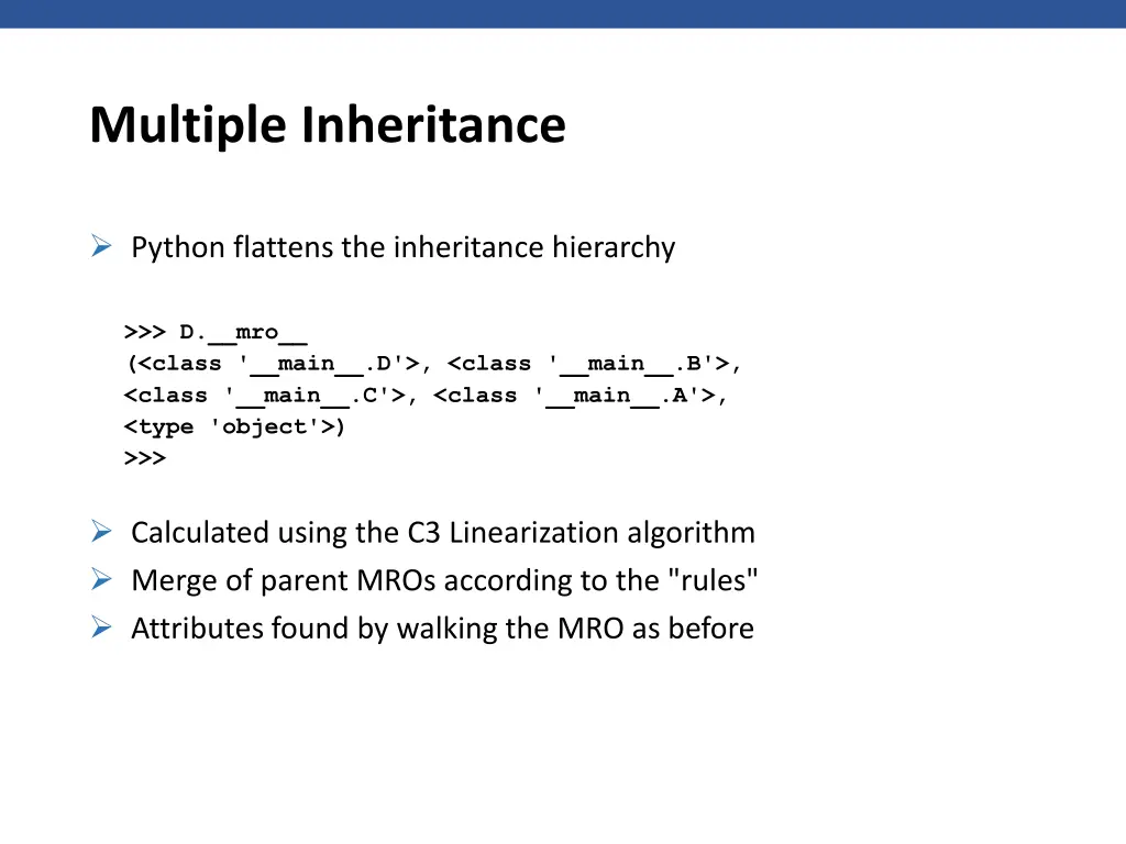 multiple inheritance 3
