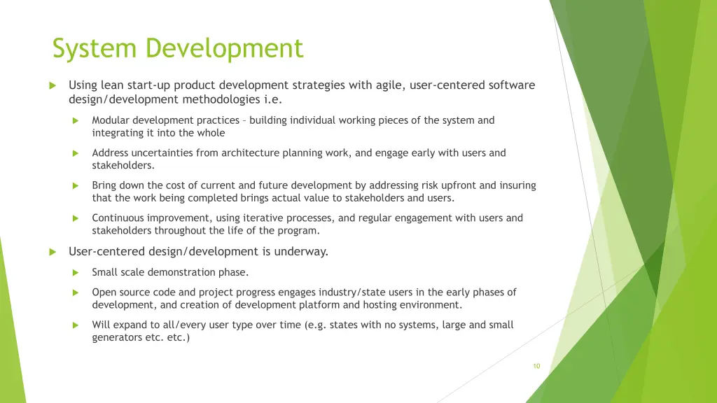 system development