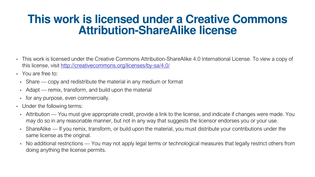 this work is licensed under a creative commons