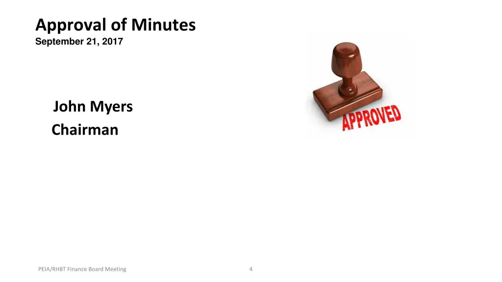 approval of minutes september 21 2017