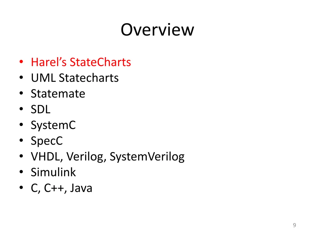 overview 1