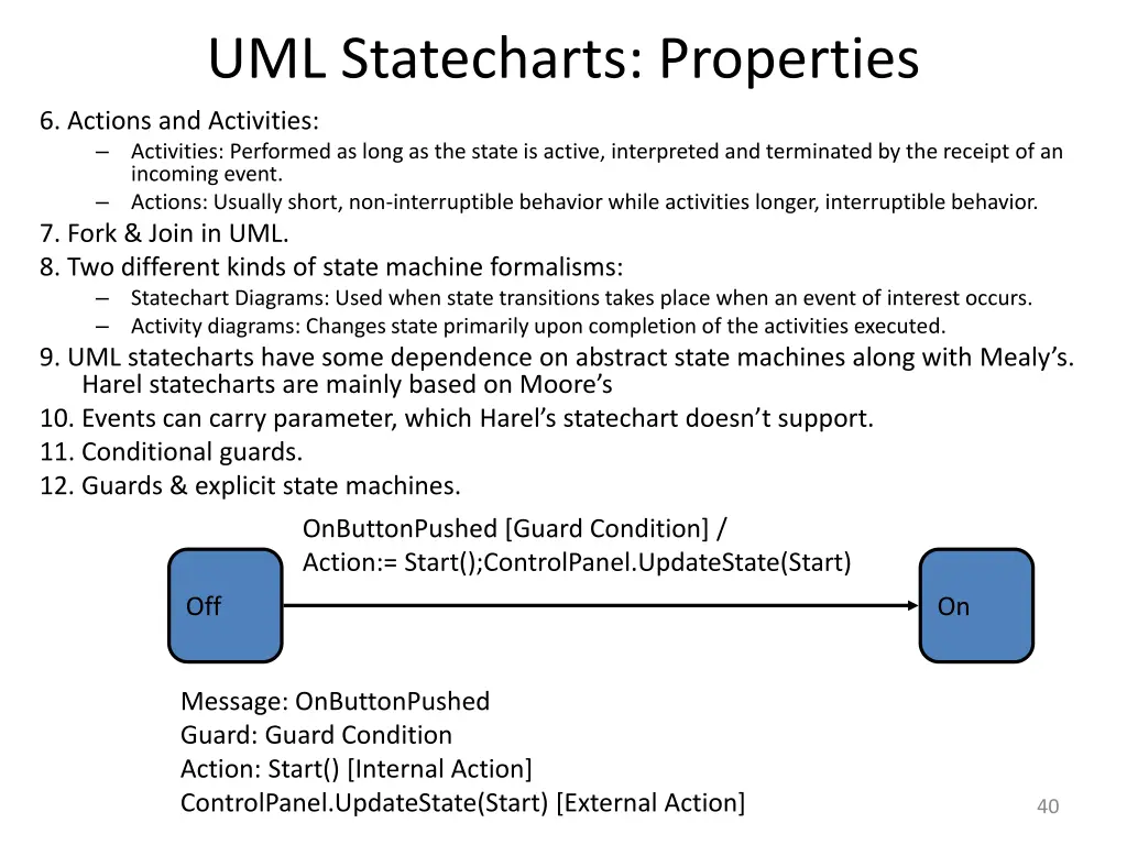 uml statecharts properties 1