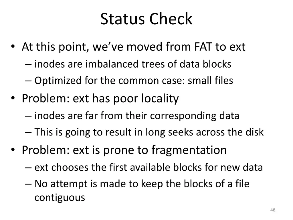 status check 2