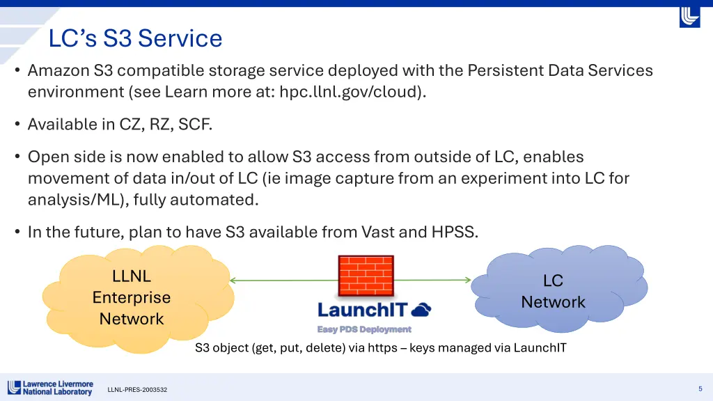 lc s s3 service
