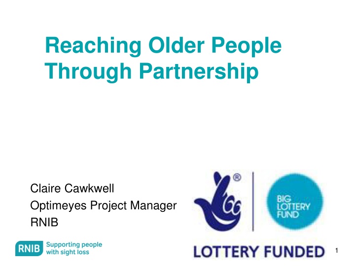 reaching older people through partnership