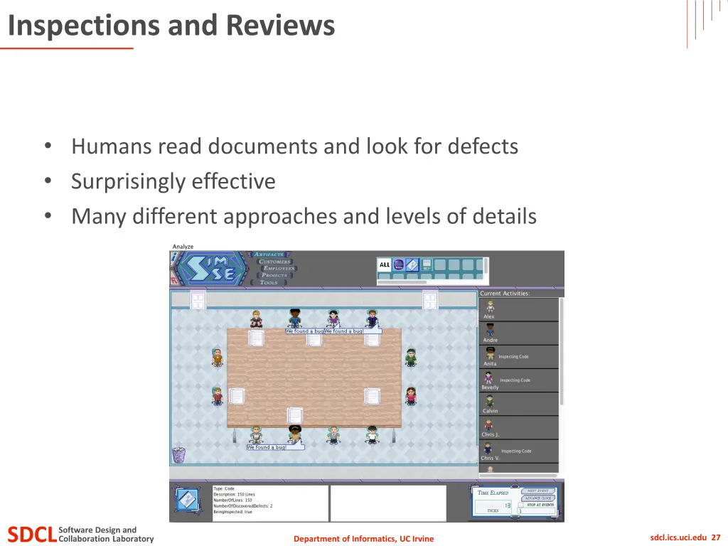 inspections and reviews