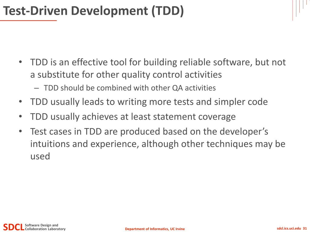 test driven development tdd 1