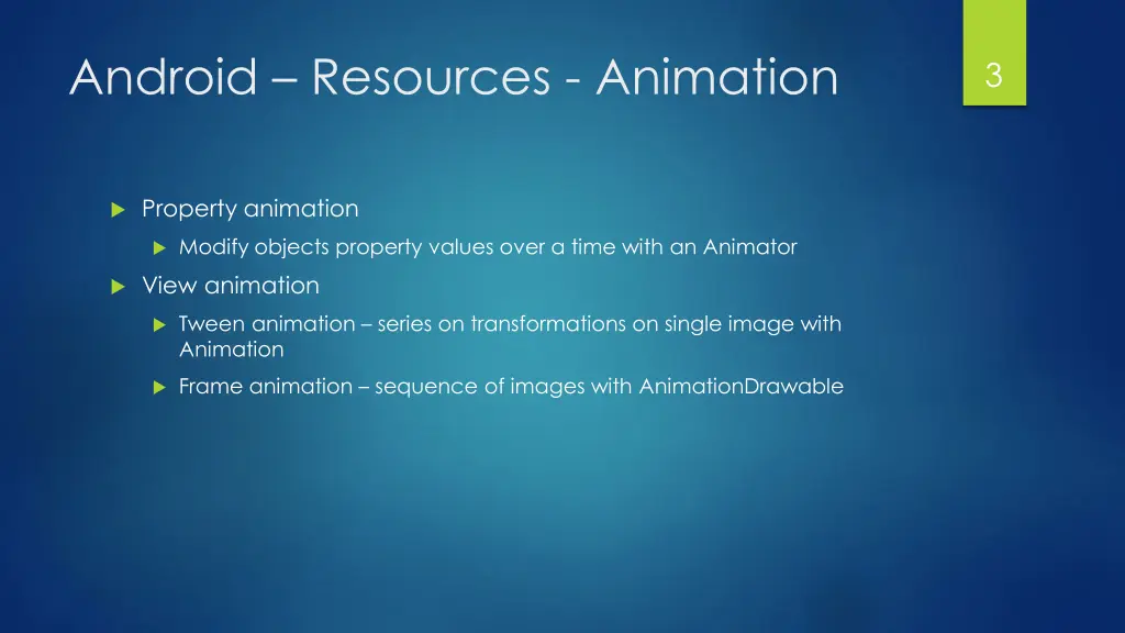 android resources animation
