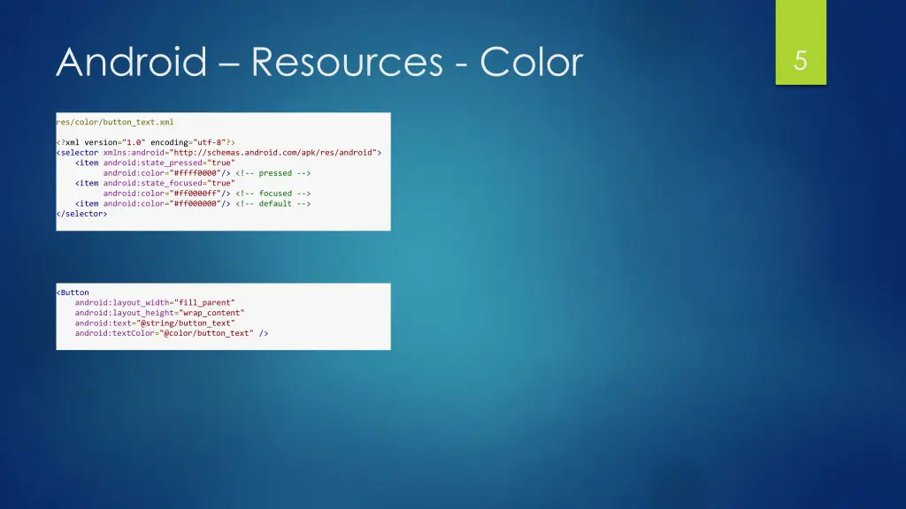 android resources color 1