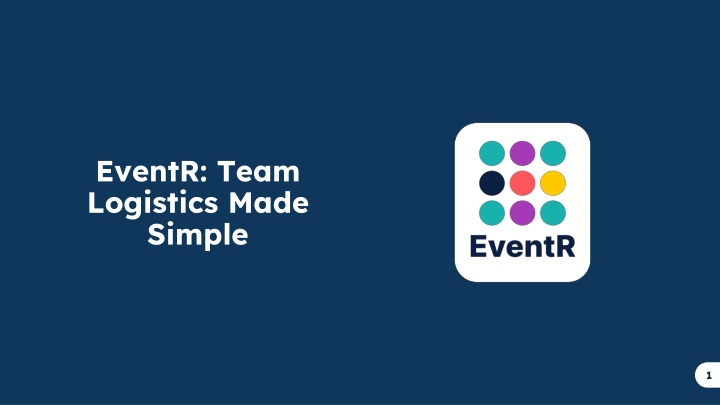 eventr team logistics made simple