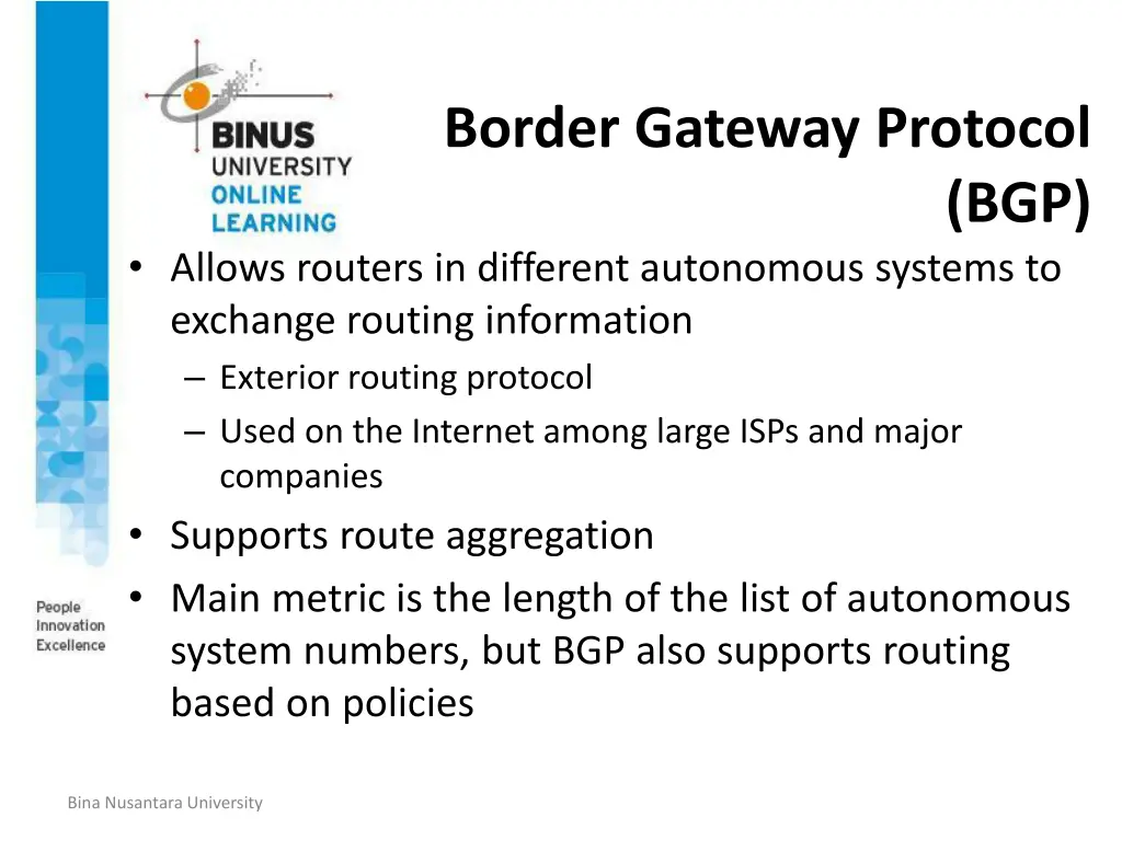 border gateway protocol
