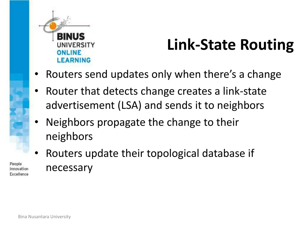 link state routing